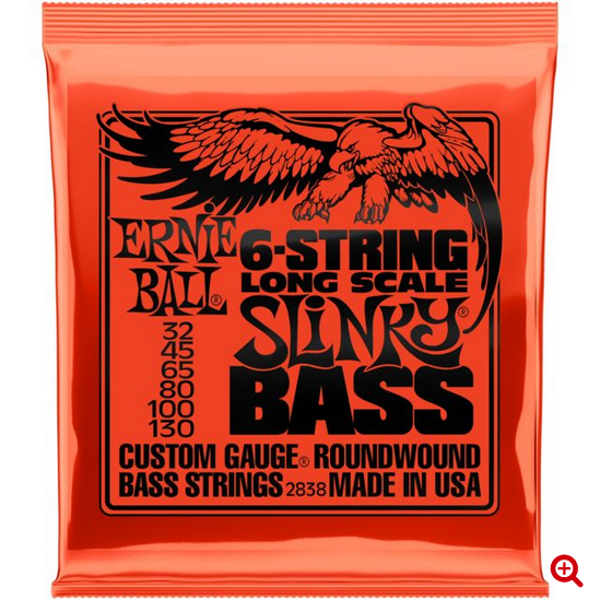 Ernie Ball Slinky Bass 6-Strings 32-130